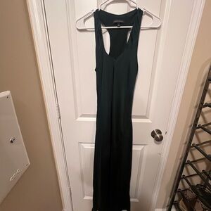 Banana Republic dark green Maxi Dress